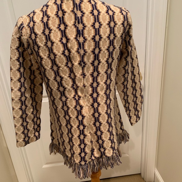 Vintage top with fringe - Picture 3 of 4